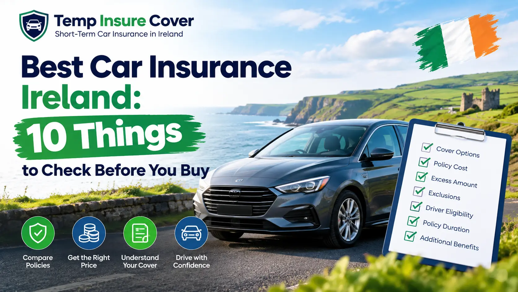 Best Car Insurance Ireland, 10 Things to Check Before You Buy 